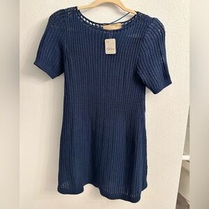 NWT Free People Dina Sweater Mini Dress
